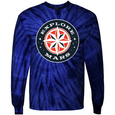 Explore Mars Tie-Dye Long Sleeve Shirt