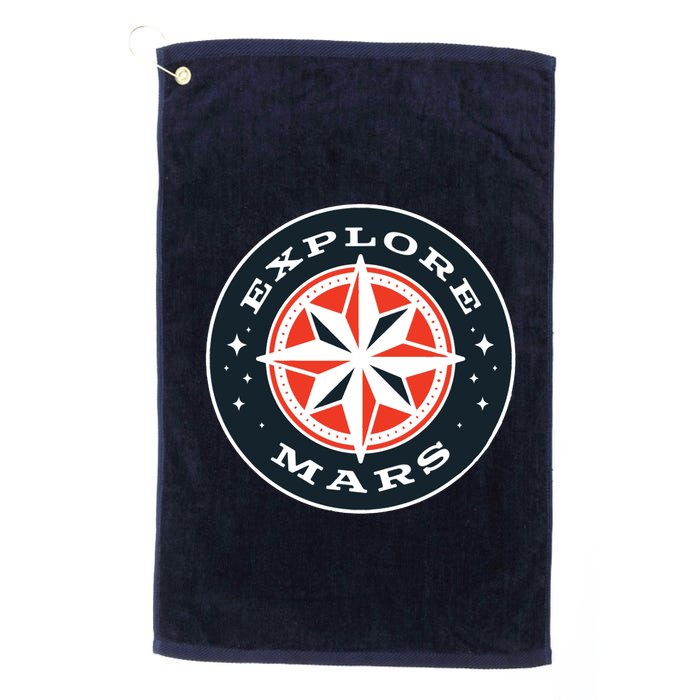 Explore Mars Golf Towel