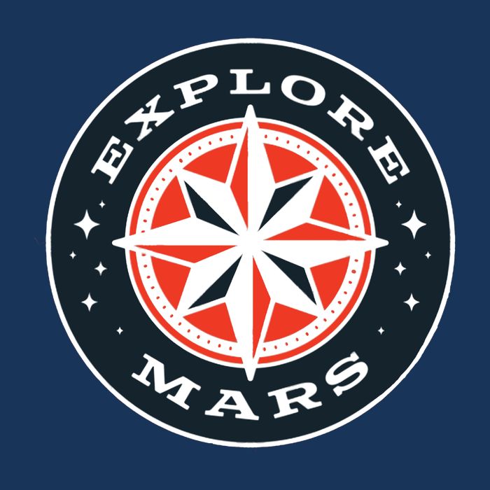Explore Mars Golf Towel