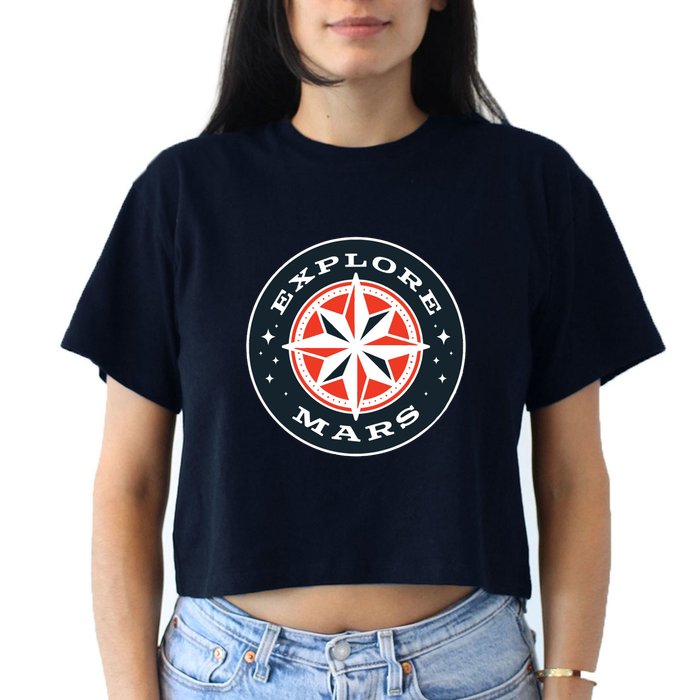 Explore Mars Crop Top