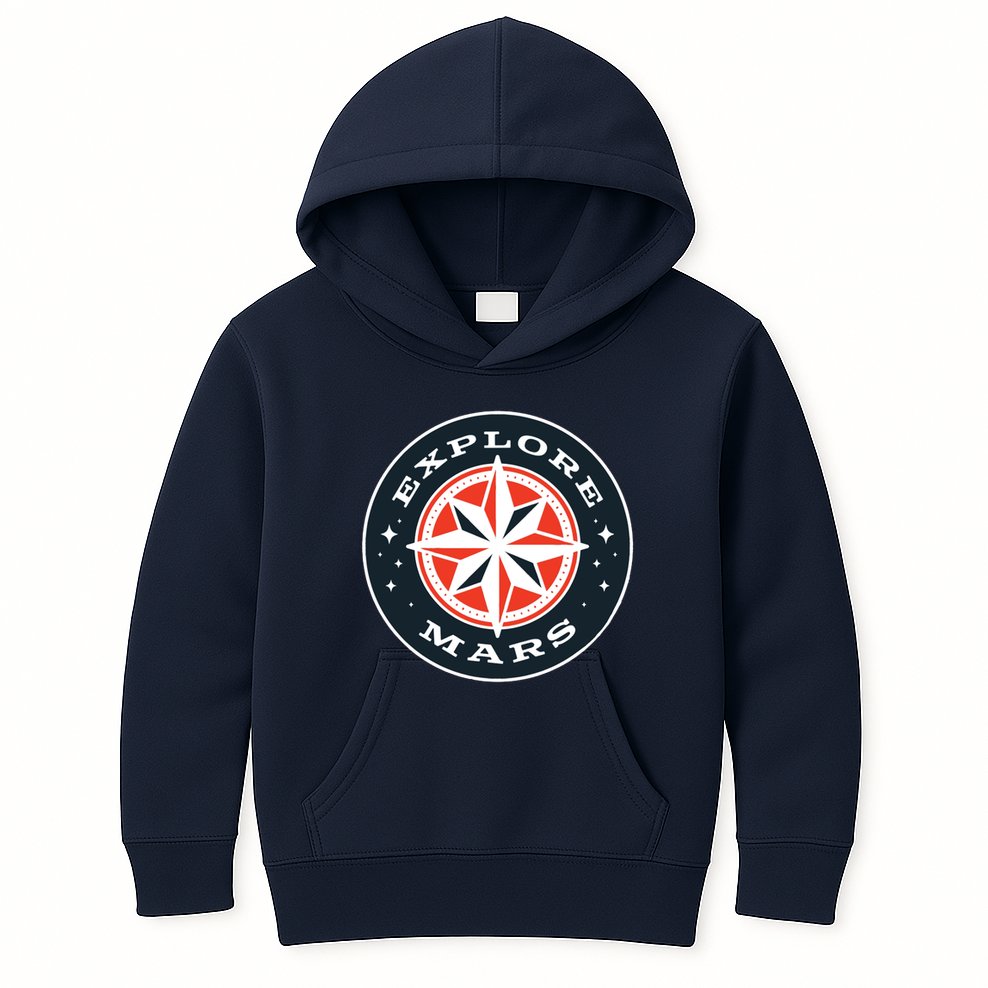 Explore Mars Kids Hoodie