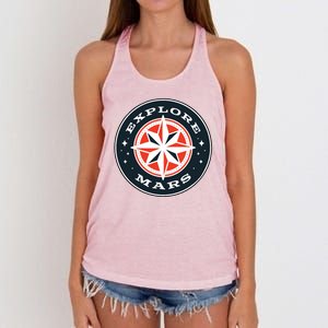 Explore Mars Women's Knotted Racerback Tank