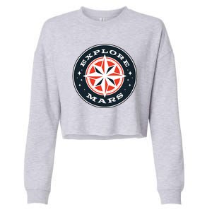 Explore Mars Cropped Pullover Crew