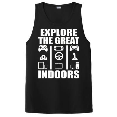 Explore The Great Indoors Funny Video Game PosiCharge Competitor Tank