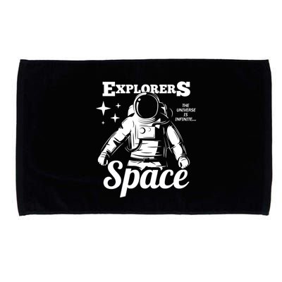 Explorers In Space Microfiber Hand Towel