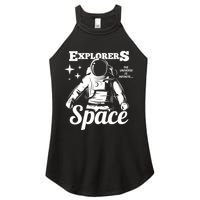 Explorers In Space Women's Perfect Tri Rocker Tank