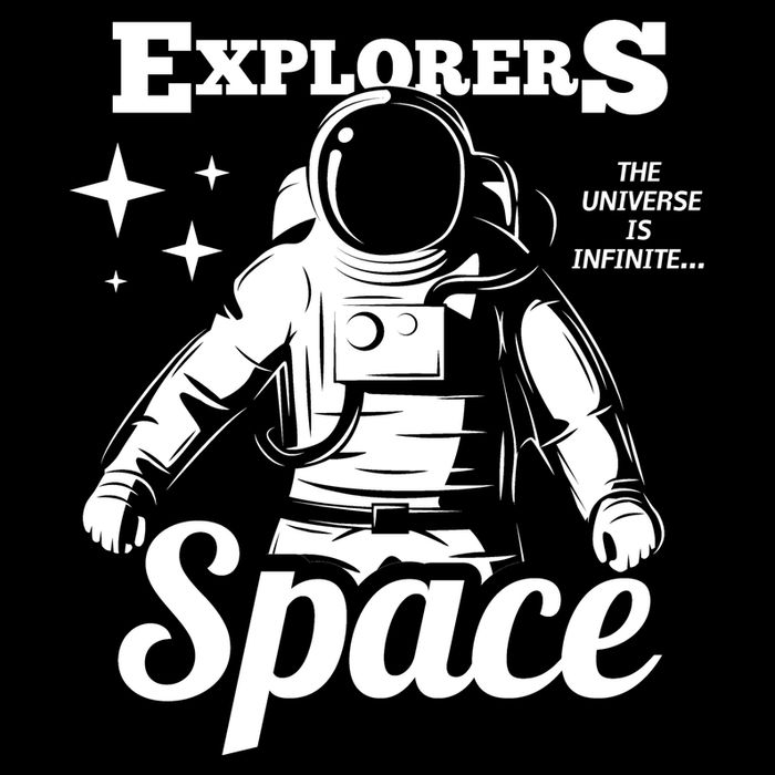 Explorers In Space Women's Perfect Tri Rocker Tank