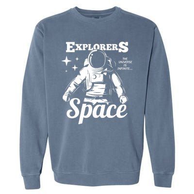 Explorers In Space Garment-Dyed Sweatshirt