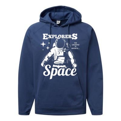 Explorers In Space Performance Fleece Hoodie