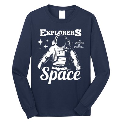 Explorers In Space Long Sleeve Shirt