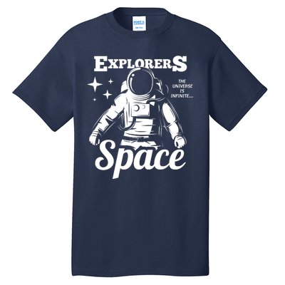 Explorers In Space Tall T-Shirt