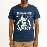 Explorers In Space Tall T-Shirt