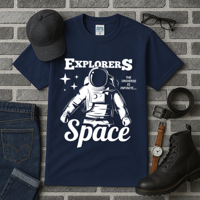 Explorers In Space Tall T-Shirt