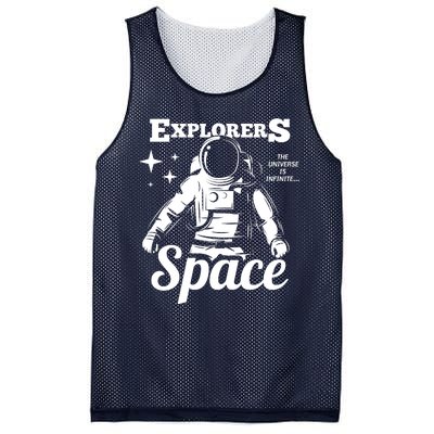 Explorers In Space Mesh Reversible Basketball Jersey Tank