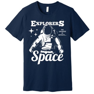 Explorers In Space Premium T-Shirt