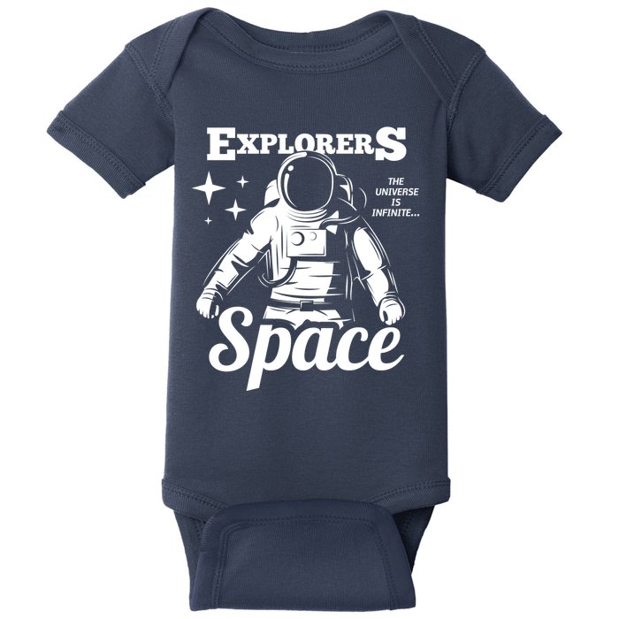 Explorers In Space Baby Bodysuit