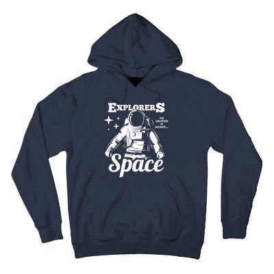 Explorers In Space Tall Hoodie