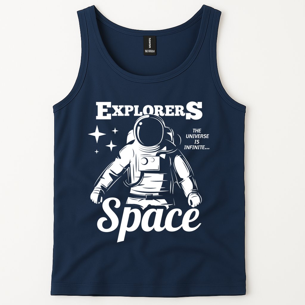 Explorers In Space Tank Top