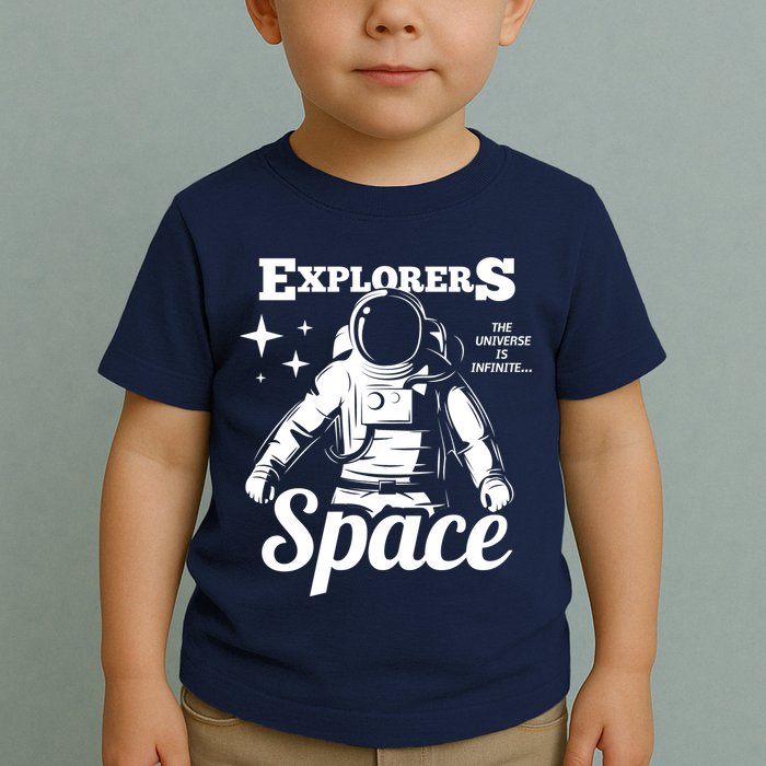 Explorers In Space Toddler T-Shirt