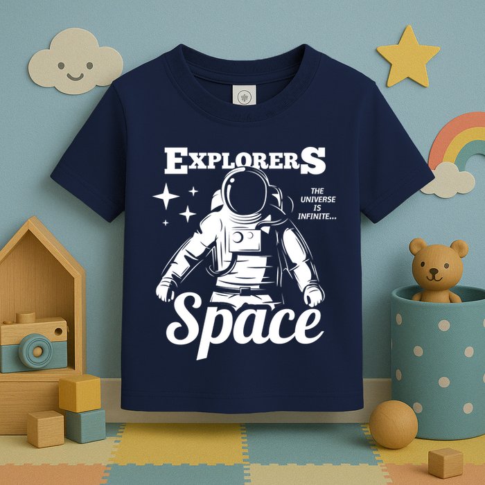 Explorers In Space Toddler T-Shirt