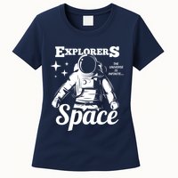 Explorers In Space Womens T-Shirt