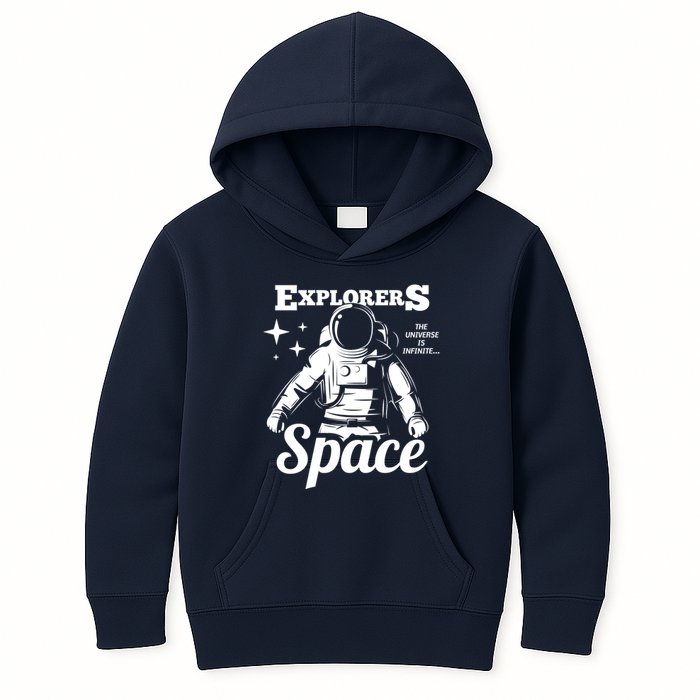 Explorers In Space Kids Hoodie
