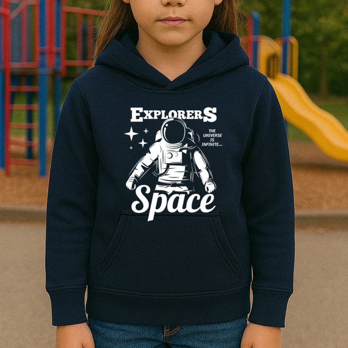 Explorers In Space Kids Hoodie