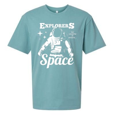 Explorers In Space Sueded Cloud Jersey T-Shirt