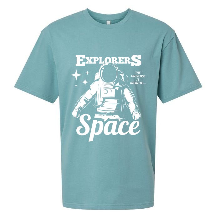 Explorers In Space Sueded Cloud Jersey T-Shirt