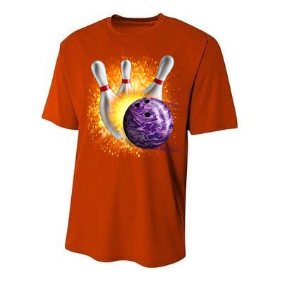 Explosive Spare Hit Bowling Performance Sprint T-Shirt