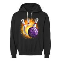 Explosive Spare Hit Bowling Garment-Dyed Fleece Hoodie