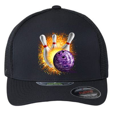 Explosive Spare Hit Bowling Flexfit Unipanel Trucker Cap