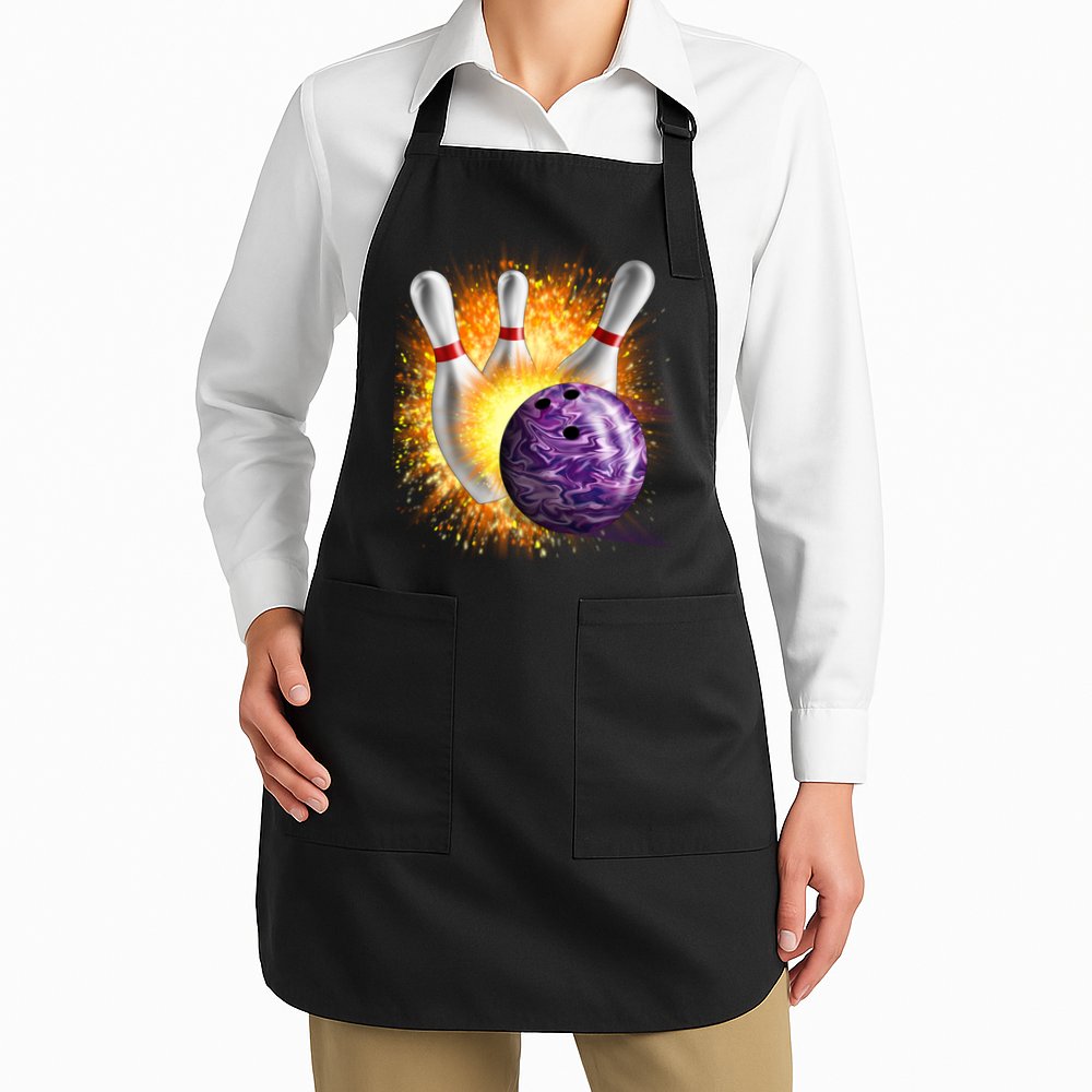 Explosive Spare Hit Bowling Apron
