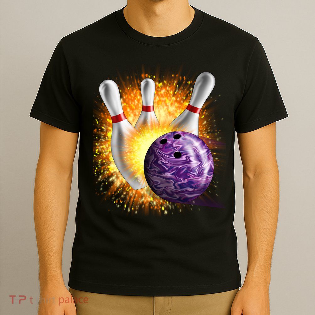 Explosive Spare Hit Bowling T-Shirt