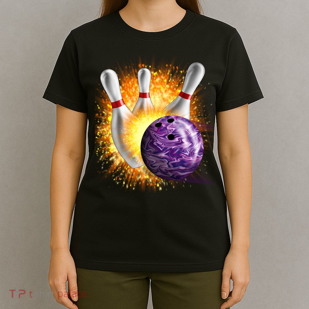 Explosive Spare Hit Bowling T-Shirt