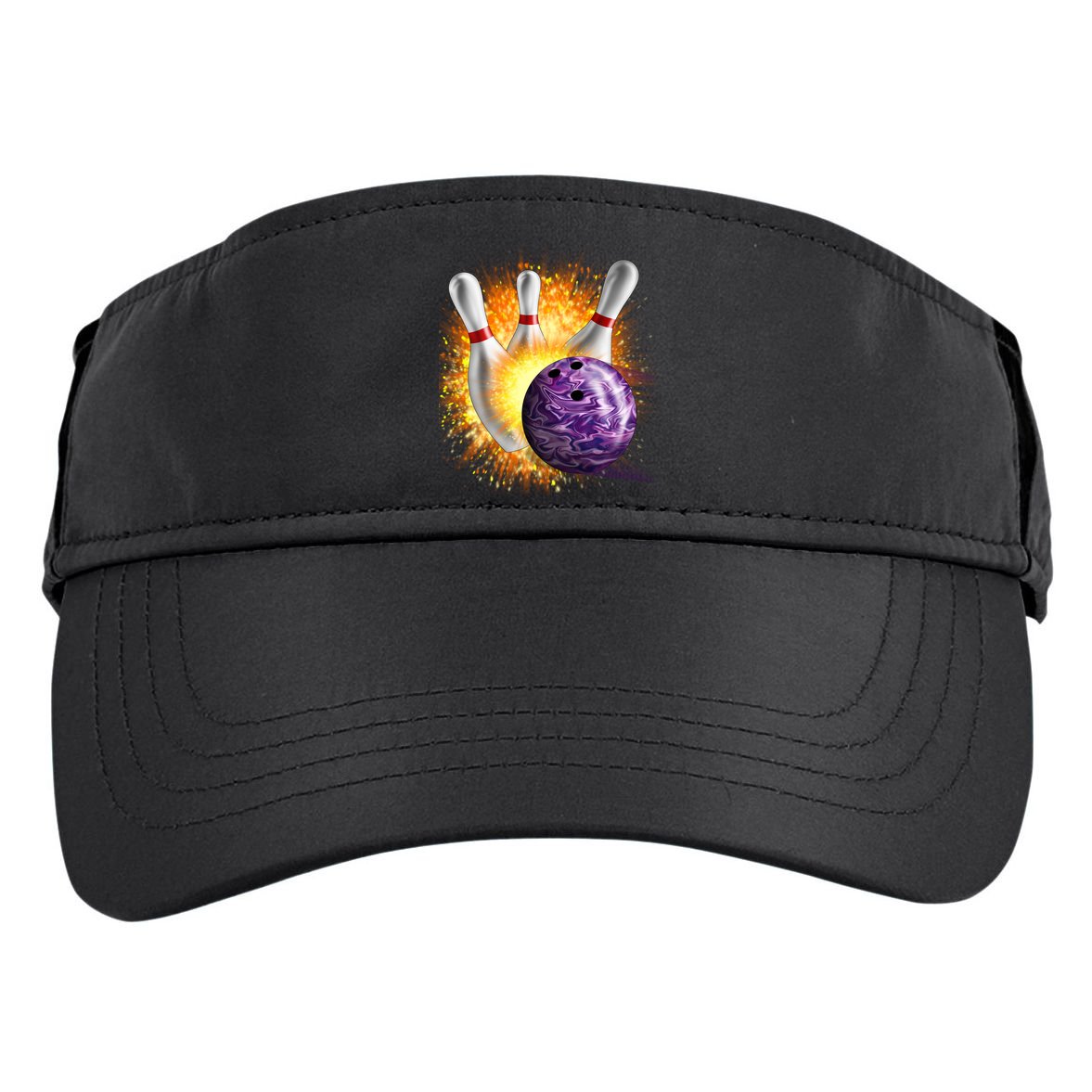 Explosive Spare Hit Bowling Adult Drive Performance Visor