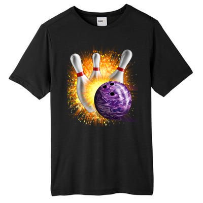 Explosive Spare Hit Bowling Tall Fusion ChromaSoft Performance T-Shirt