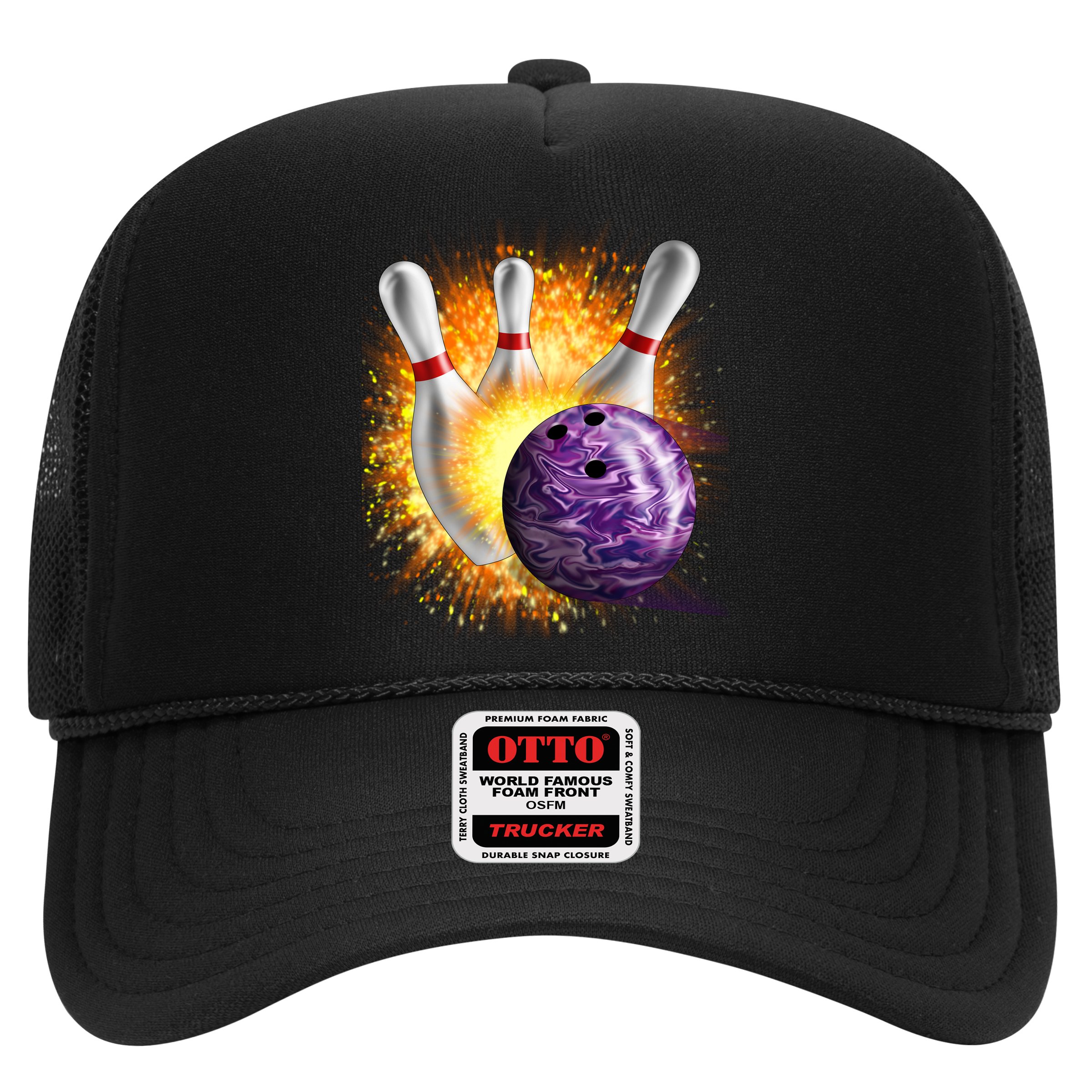 Explosive Spare Hit Bowling Hat