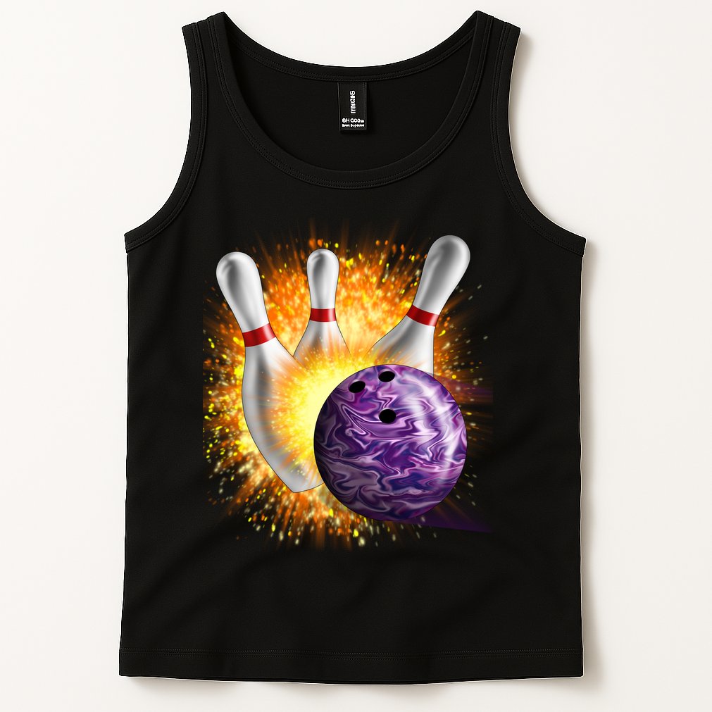 Explosive Spare Hit Bowling Tank Top