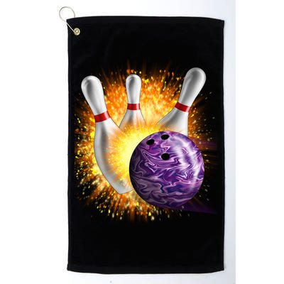 Explosive Spare Hit Bowling Golf Towel