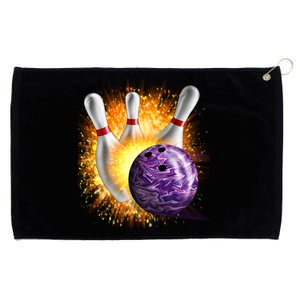 Explosive Spare Hit Bowling Grommeted Golf Towel