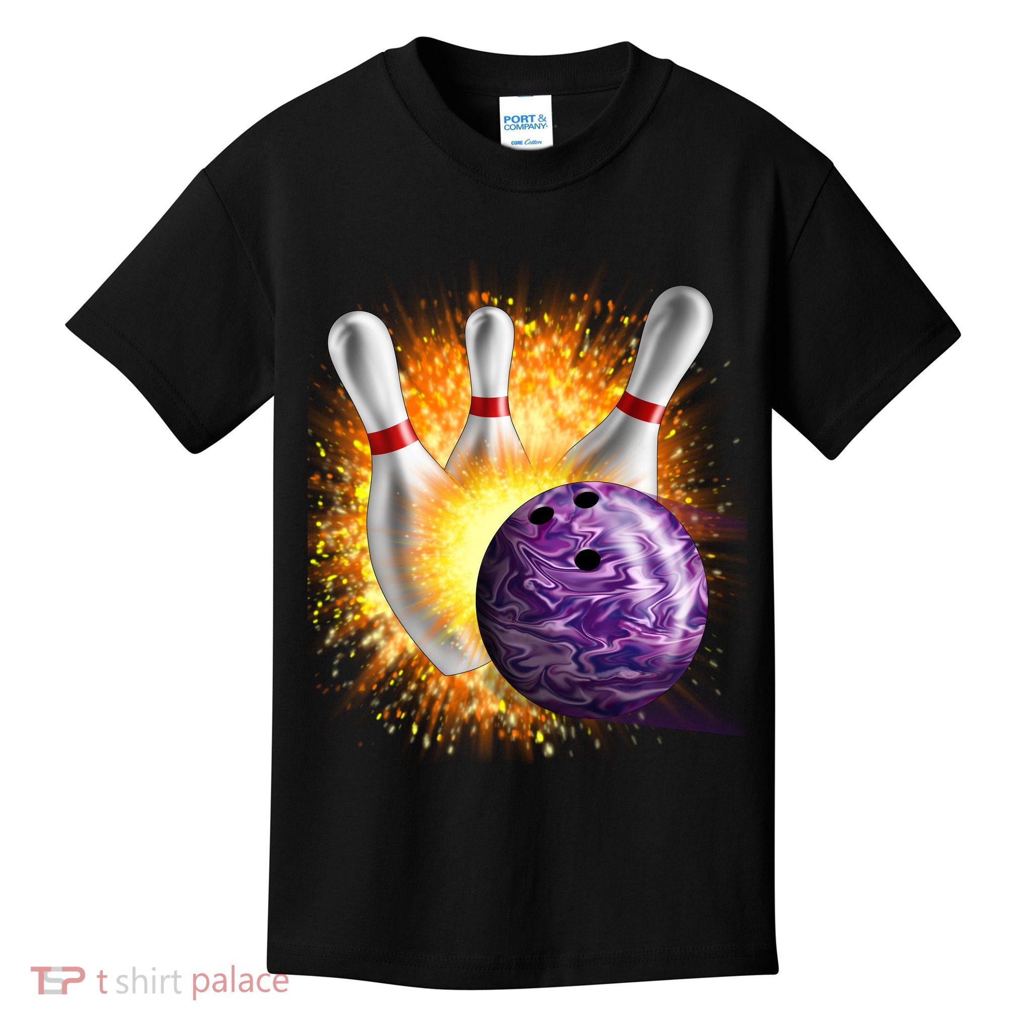 Explosive Spare Hit Bowling Kids T-Shirt