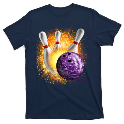 Explosive Spare Hit Bowling T-Shirt