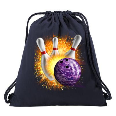 Explosive Spare Hit Bowling Drawstring Bag