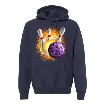 Explosive Spare Hit Bowling Premium Hoodie