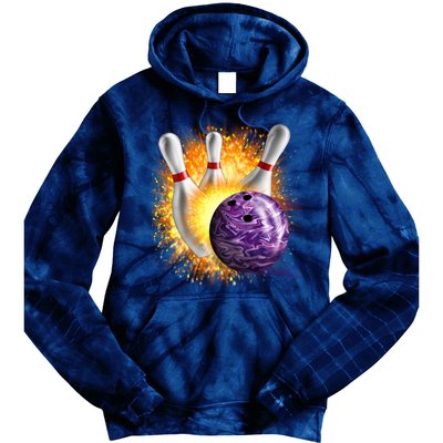 Explosive Spare Hit Bowling Tie Dye Hoodie