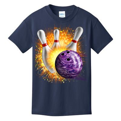 Explosive Spare Hit Bowling Kids T-Shirt