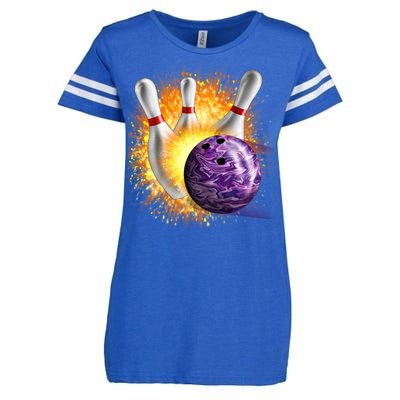 Explosive Spare Hit Bowling Enza Ladies Jersey Football T-Shirt