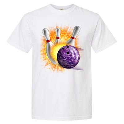 Explosive Spare Hit Bowling Garment-Dyed Heavyweight T-Shirt