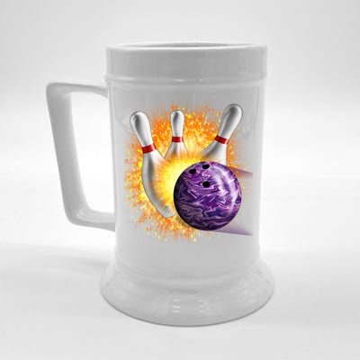 Explosive Spare Hit Bowling Beer Stein